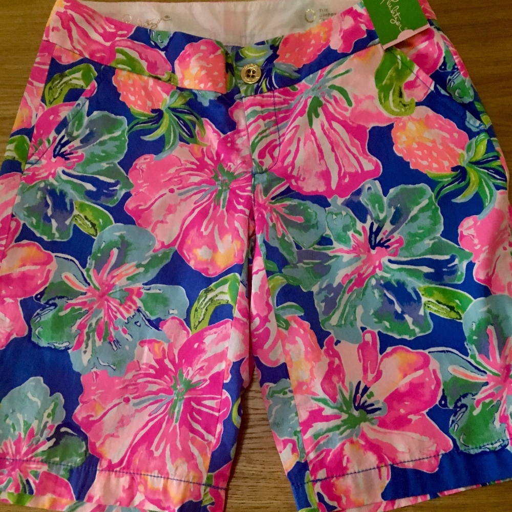 Lilly Pulitzer Chipper Shorts NWT